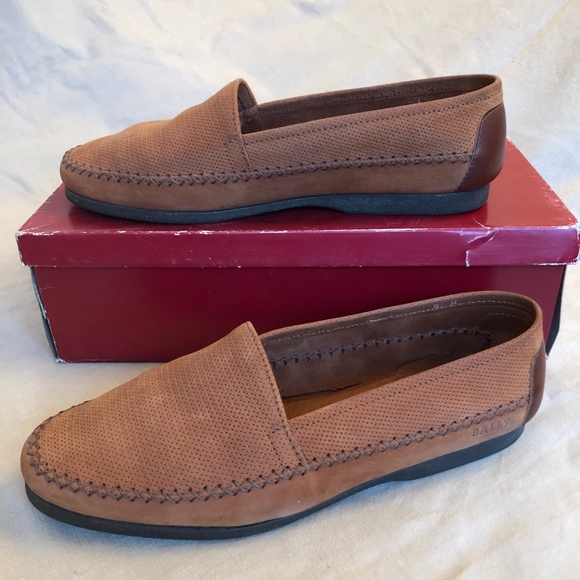 Bally Cinnamon Suede Slipons main image 4